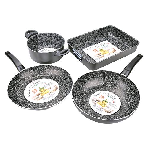 Wok ALUFLON de aluminio negro 28 cm miniatura 6