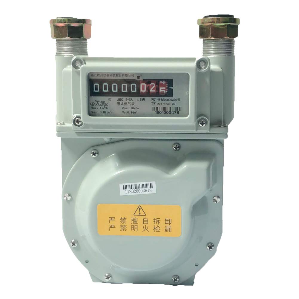 Diaphragm Biogas Flow Meter, to Measure Biogas Production（Flow Rate 2