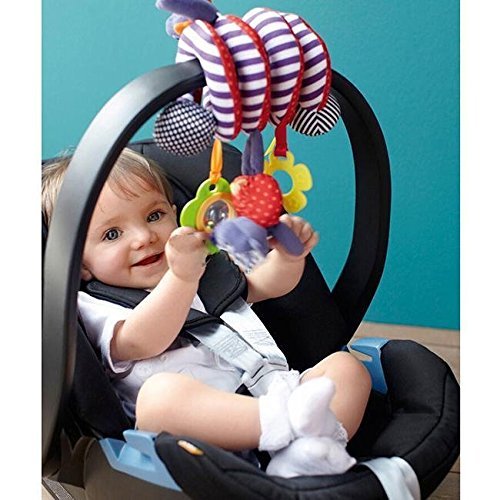 Beespring Kid Baby Crib Cot Pram Hanging Rattles Spiral Stroller Car Seat Toy #TOP4