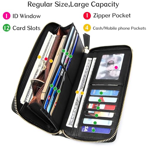 Personalized Women's Wallets with Multiple Themes，Holiday Gift,Birthday Gift for Parent Spouse,Graduation Gift for Classmate3