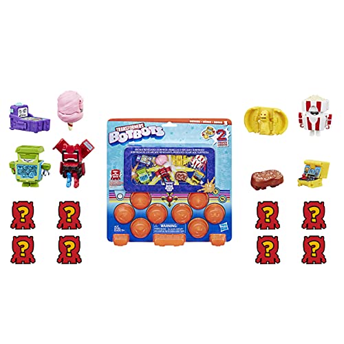 Transformers Toys Botbots Arcade Renegades Surprise 16 Figures - Mystery 2-in-1 Figures - Kids Ages 5 & Up (Styles & Colors May Vary) by Hasbro