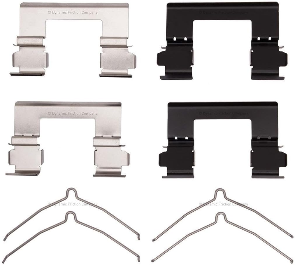 compatible with 1X Front Brake Hardware Kit Replacement Disc Brake Hardware Kit fits Nissan Armada 2006-2018 fits INFINITI QX56 2005-2013 fits INFINITI QX80 2014-2018 fits Nissan Titan 2007-2018