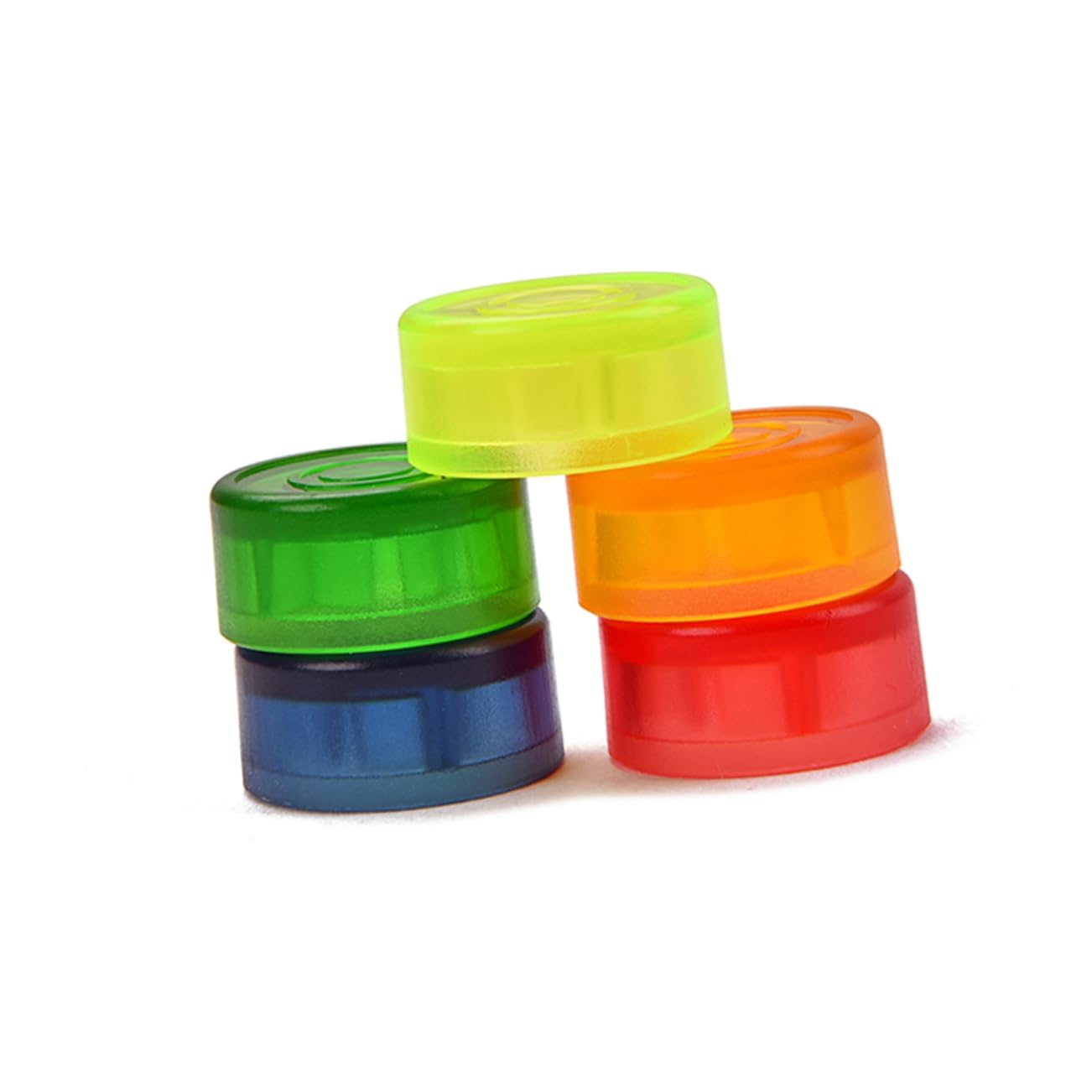 VICASKY Effector Plastic Button 5pcs Guitar Pedal Footswitch Accessories 2.4cm Diameter Excellent Condition Easy Install