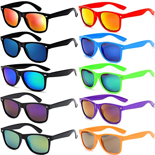 Image of Eyegla Sunglasses Bulk Party Sunglasses Pack 80s Shades Eyewear Set for Men Women 8 /10 /20 /30Pack