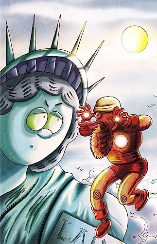 Iron Muslim (Rich Johnston's) #1A VF/NM ; Boom! comic book | Fred Hembeck Variant Iron Man Spoof Statue of Liberty