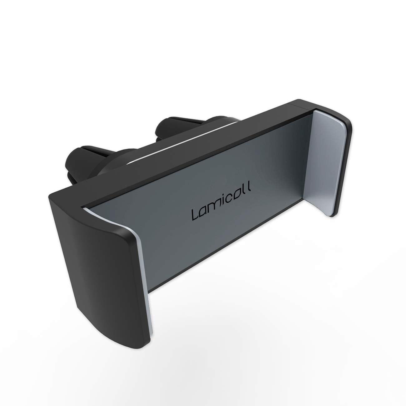 Car Phone Mount, Lamicall Car Vent Holder : Universal Stand Cradle Holder Compatible with Phone Xs Max XR 8 X 8P 7 7P 6S 6P 6, Samsung Galaxy S5 S6 S8 S9, Google, LG, Huawei, Other Smartphone - Gray