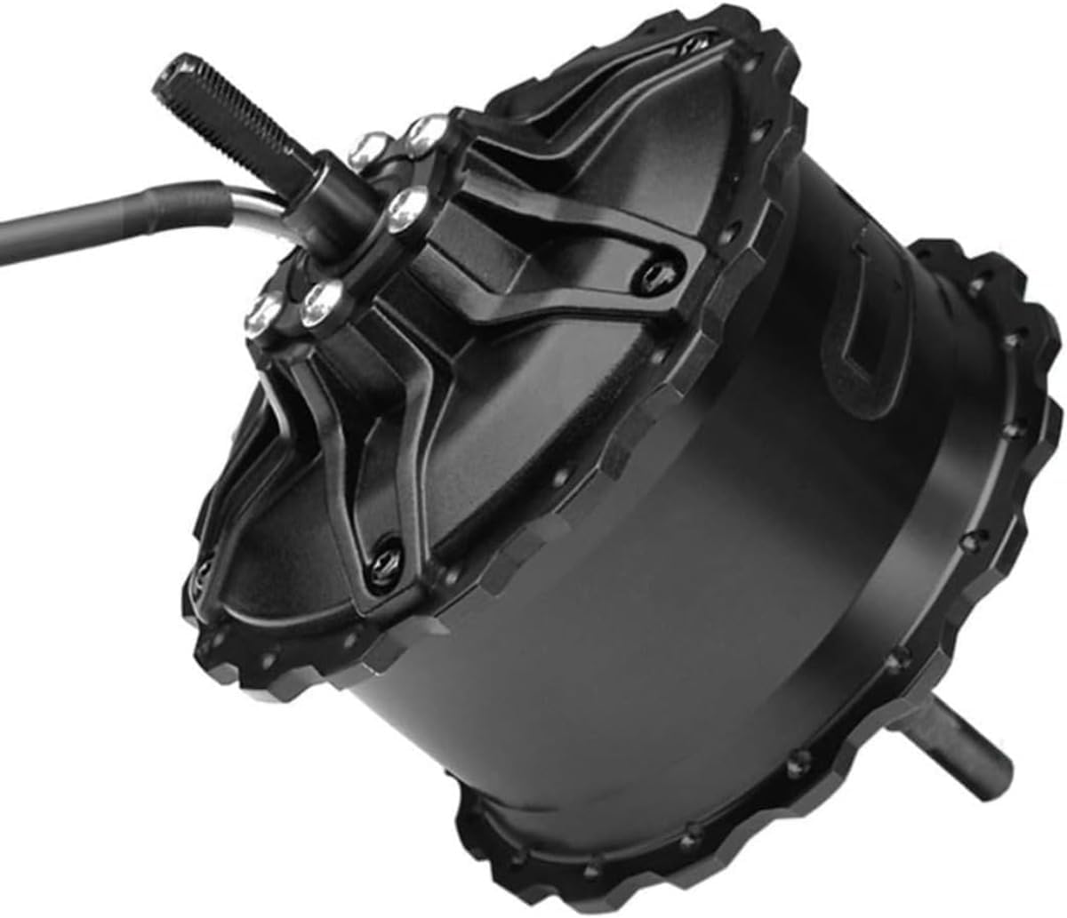 48 V, 750 W, 9-biegunowy silnik w piaście do opon typu fat, 9-biegunowy silnik piasty koła, zapasowy silnik w piaście, odpowiedni do częstej jazdy offroadowej (szerokość 175 mm)