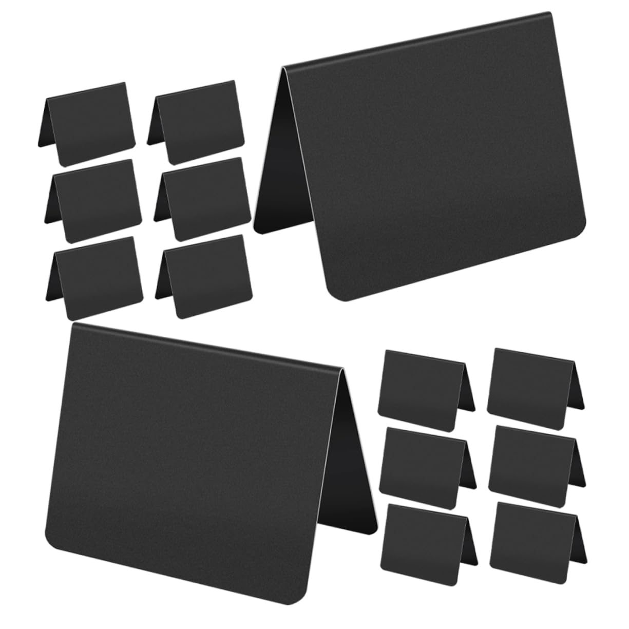 VILLCASE 3 Juegos De Mini Pizarras Para Menú De Restaurante Pizarra De Escritura De Mesa Etiquetas Para El Hogar Y La Oficina 15 Unidades X 3