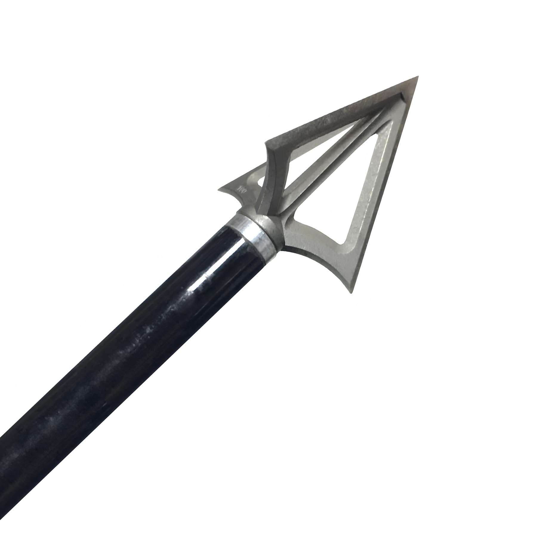 ACDSHOT 6 Pack 420 Stainless Steel Fixed Blade Broadheads 100 Grain 1-1/8