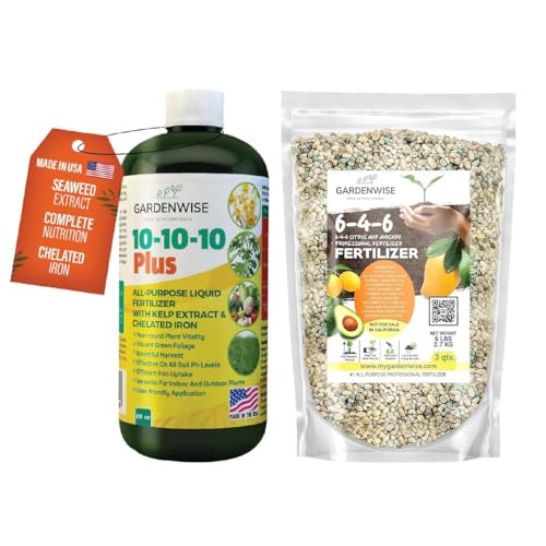 GARDENWISE Fertilizante Líquido 10-10-10 para Plantas miniatura 1