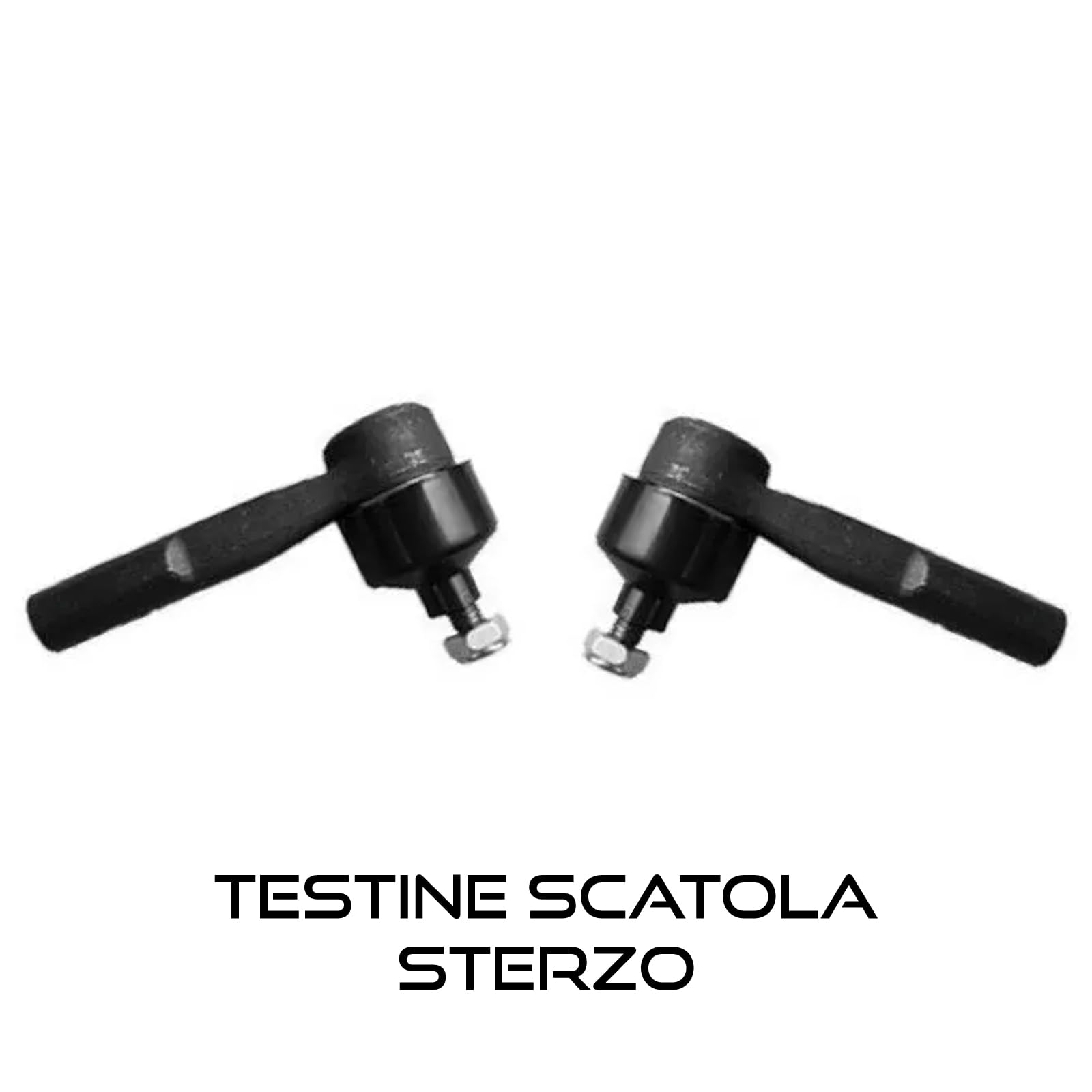 KIT BRACCI SOSPENSIONE ANTERIORE PER AVANTRENO 6 PEZZI - BRACCI + BIELLETTE BARRA STABILIZZATRICE + TESTINE SCATOLA STERZO (Per Opel Corsa D)