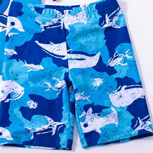 Maillot de bain bébé anti-irritation avec vêtement à manches courtes garçon - 2