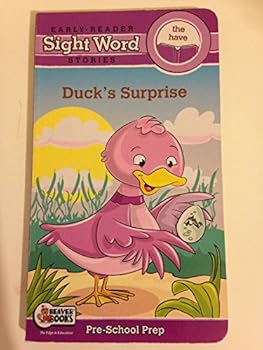 Board book early reader sight word stories - Duck's surprise Book