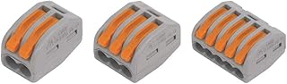 WAGO 222-412 x25, 222-413 x20, 222-415 x15 of Each Electrical Connectors Conductor Wire Clamp Terminal Block