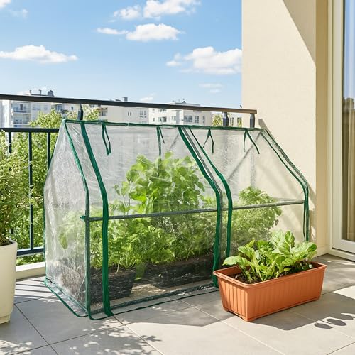 Gardzen Mini Greenhouse 71.7"(L) x36.2(W) x42.5(H) - Image 5