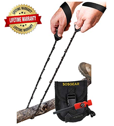 SOS Gear Pocket Chainsaw and Fire Starter