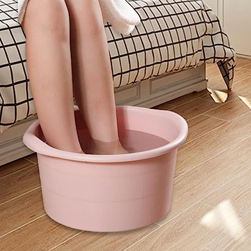 Tina para remojo de pies con puntos convexos rosa 19 cm miniatura 6