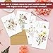 HongyiTime Blank Cards,Blank Greeting Cards 4x6,30 Pack 6 Assorted Floral Designs Blank Greet Cards with envelopes,Note Cards with Envelopes,Blank Cards with Envelopes