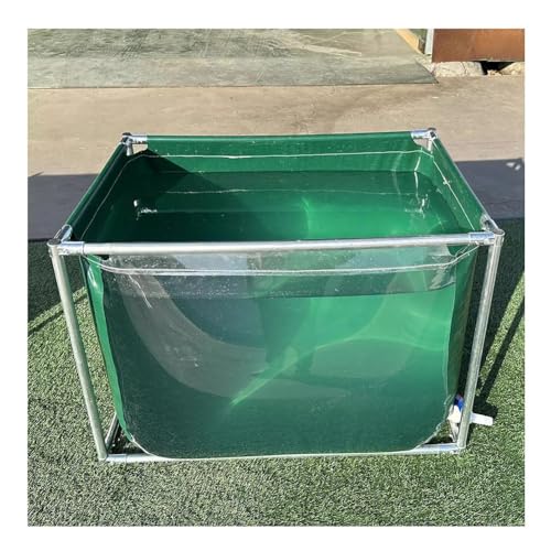 Piscina transparente elevada con ventana de visualización y estructura duradera 2