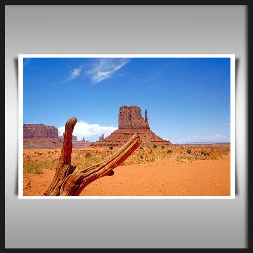 MONUMENT VALLEY A1 340GSM MAXIMUM WEIGHT CANVAS ART PRINT 90X60CM