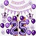 Imagen de Decoración 75 años cumpleaños mujer morado globos 75 cumpleaños mujer decoracion regalo para 75 cumpleaños mujer globo morado decoracion 75 años mujer globo 75 cumpleaños mujer decoración morado