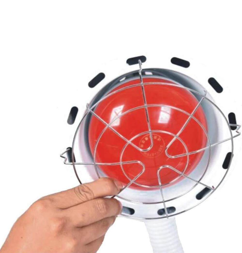 De pie lámpara de Calor por Infrarrojos con inyección de Agua Base Ajustable de Calor y el Brazo Flexible 275W Utiliza para el Alivio del Dolor de Cuerpo Terapia Fisioterapia