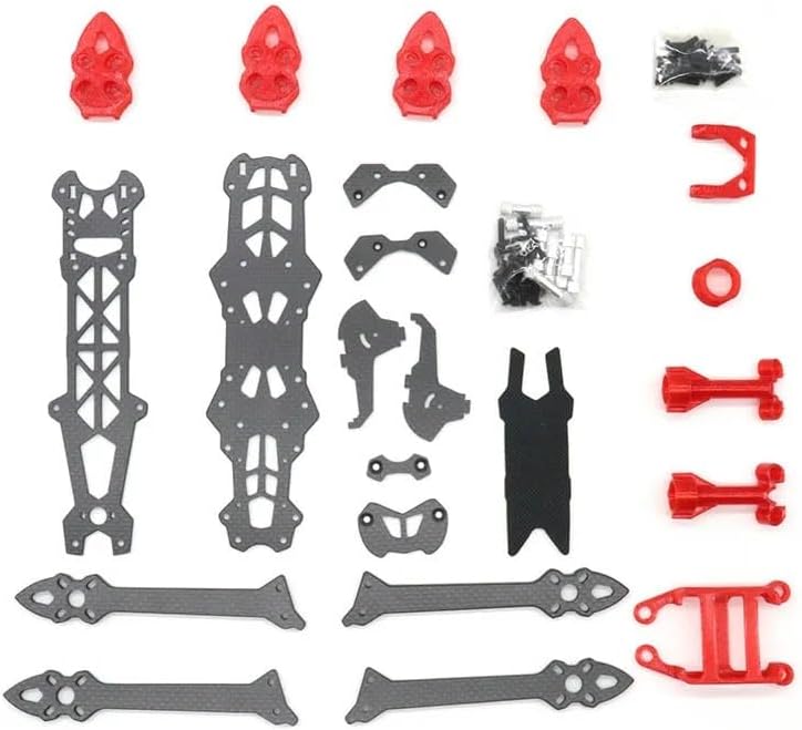 for Mark4 Mark 4 5inch HD 240mm/5inch Arm FPV Racing Drone Quadcopter Freestyle Frame for Rooster 240mm Easy to Replace(Frame and Fitting)
