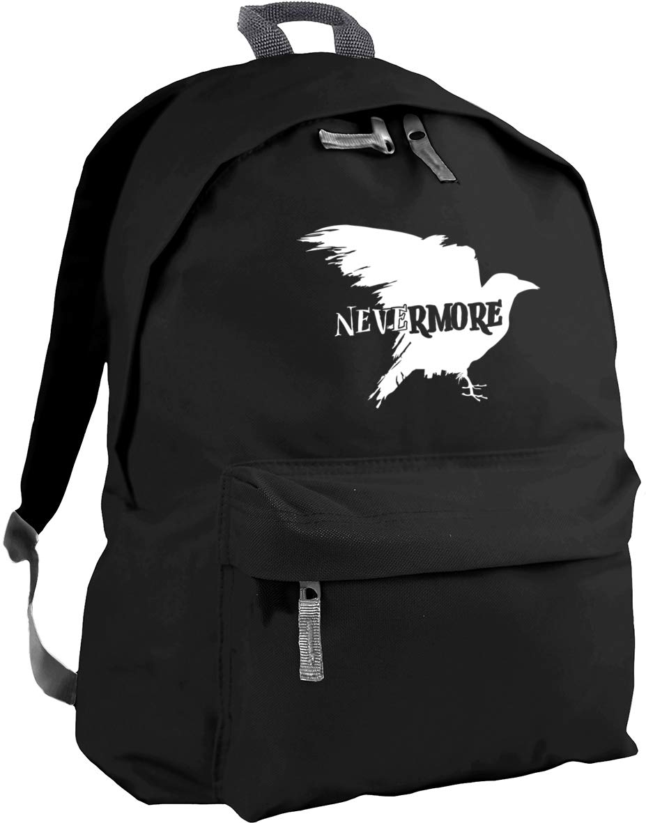 HippowarehouseNevermore Raven backpack ruck sack Dimensions: 31 x 42 x 21 cm Capacity: 18 litres