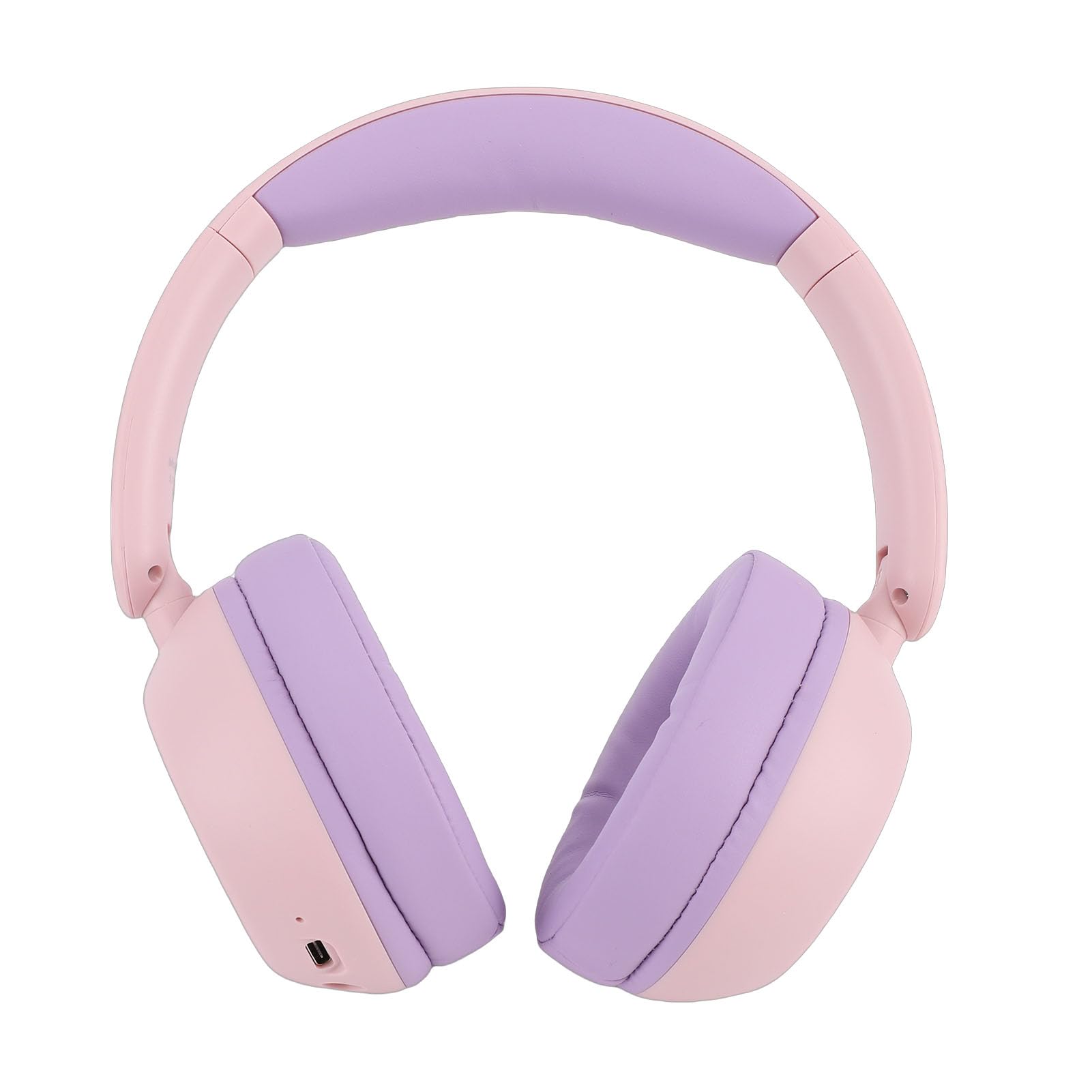 Cuffie Bluetooth per Bambini, Limite Volume 85 DB Luci LED Cuffie Bluetooth per Bambini, Wireless per con Ricarica USB C Batteria da 25 Ore per Adolescenti (PINK)