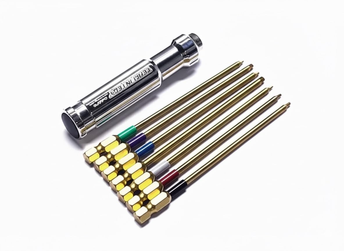 Integy QuickPit 7-Piece Hex Wrench Set - Durable Multi-Size Tools