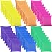 Jenaai 48 Pcs Mini Bean Bags Bulk for Cornhole Small Multi Colorful Bean Bag for Tossing, 2.6" x 2.6" Tossing Cornhole Nylon Party Supplies(Bright Color)