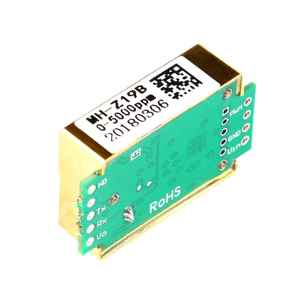 MH-Z19 MH-Z19B Module de capteur de CO2 NDIR Capteur infrarouge de dioxyde de carbone CO2 0-5000ppm