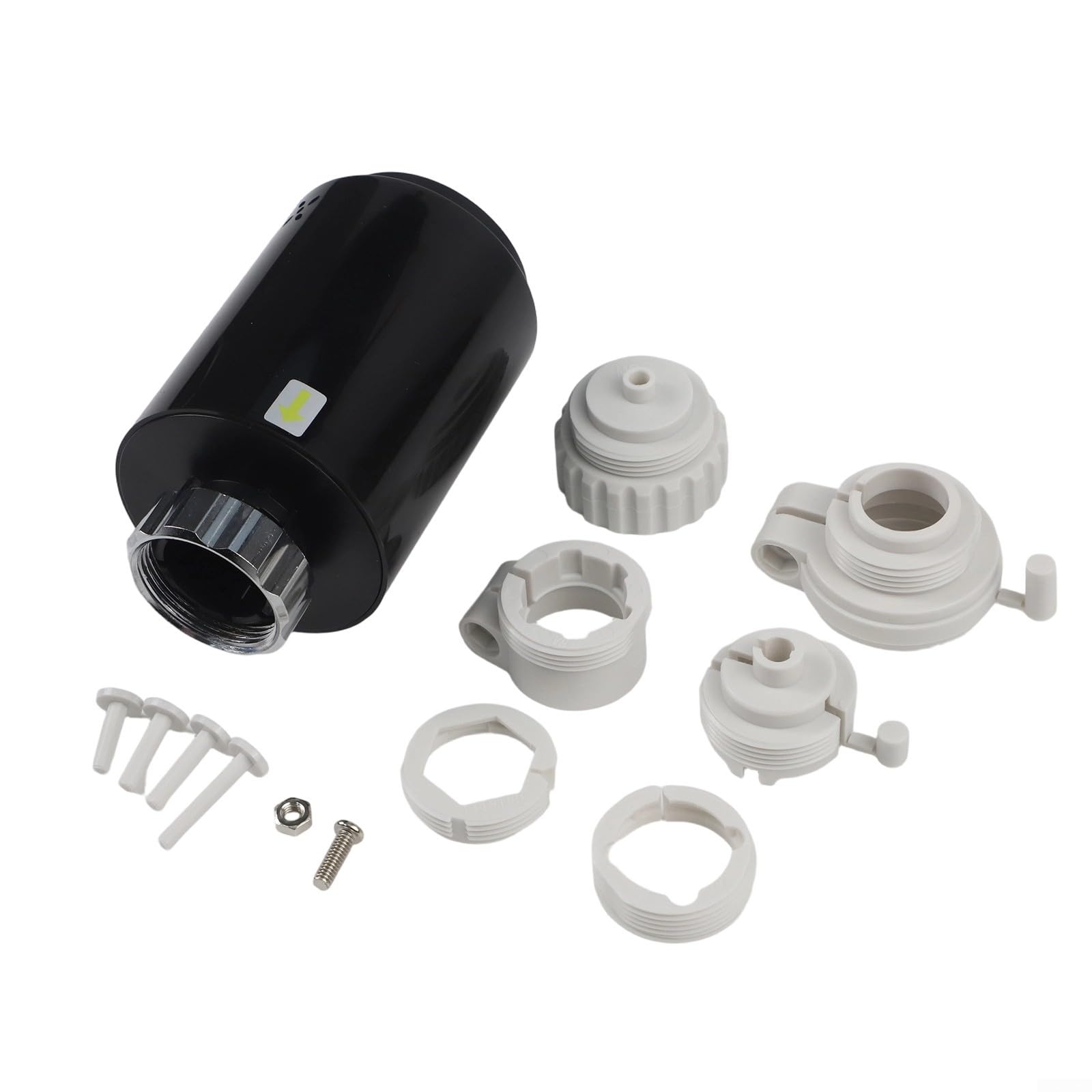 Vanne de radiateur intelligente pour thermostat Zigbee pour contrôle par application Tuya Chauffage hebdomadaire programmable TRV Blanc