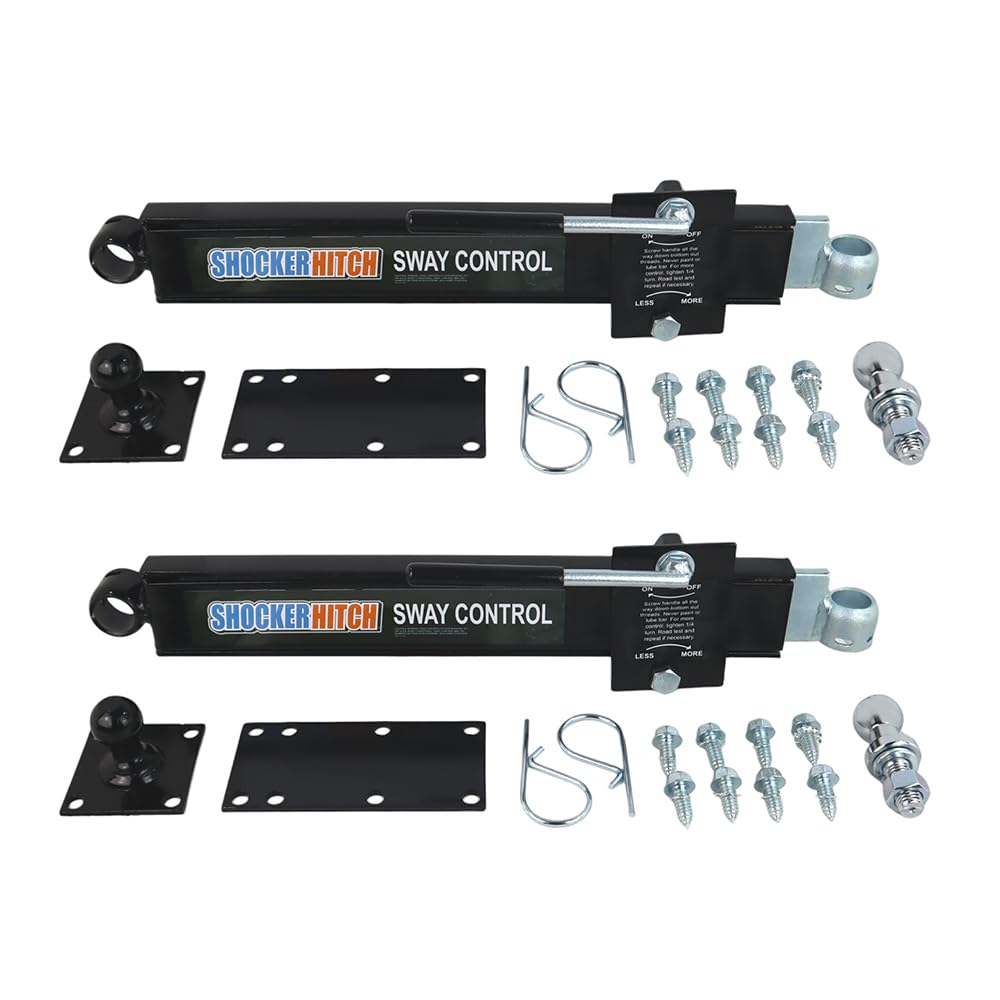 Shocker Sway Control Friction Arm Bar & Ball Kit, 2 Sway Arms