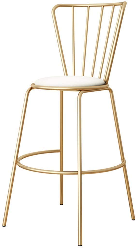 Tabourets de bar petit déjeuner cuisine comptoir chaise de pub doré