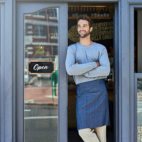 Waahome Open Signs For Business Double Sided Chalkboard Style Open Closed Sign For Store Door Window, 6''X12'' #TOP2
