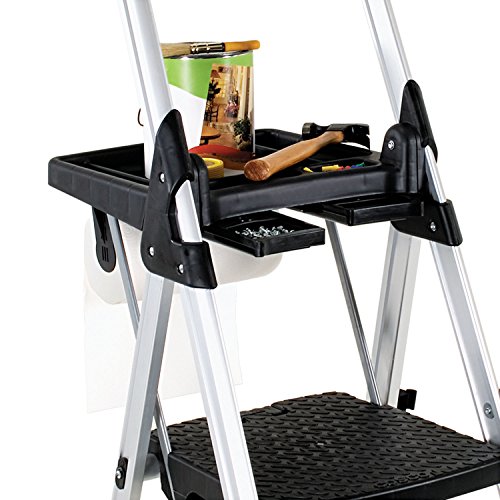 Cosco 11003ABL1 Worlds Greatest Work Platform, 300lbs Cap, Aluminum/Resin, Black