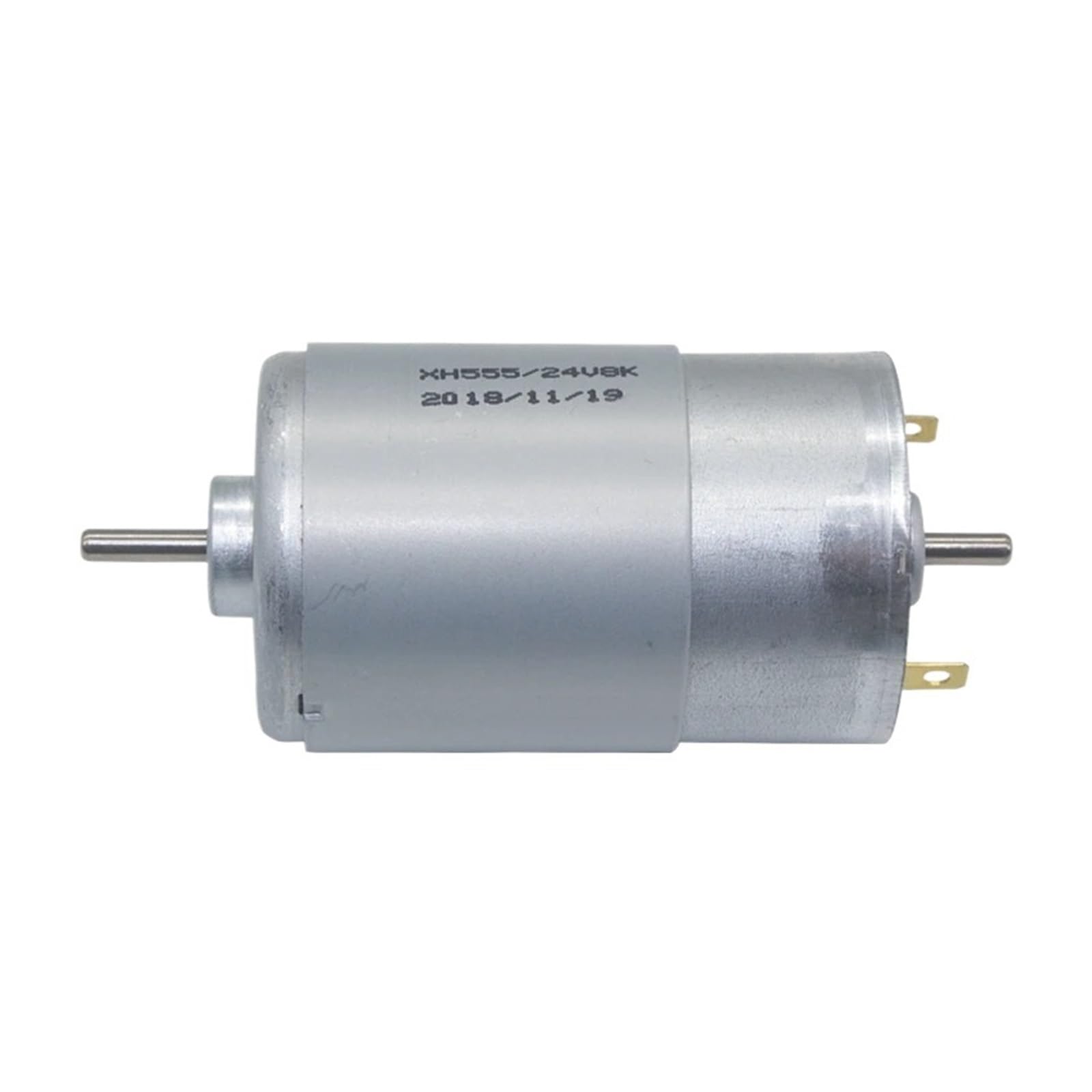 Moteur à courant continu 12V 24V puissant double arbre moteur électrique encodeur