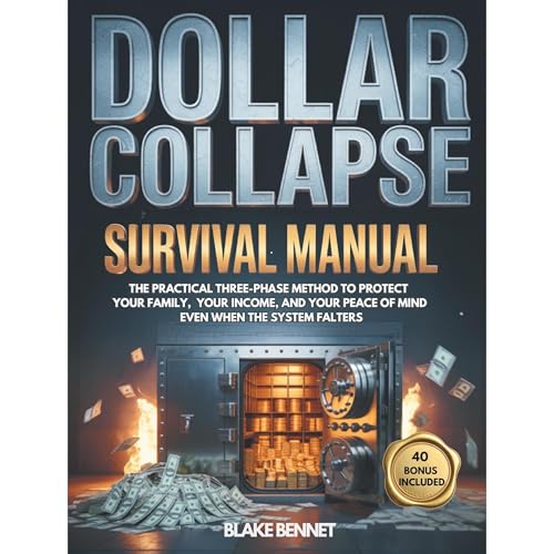 Dollar Collapse Survival Manual Audiobook By Blake Bennet cover art
