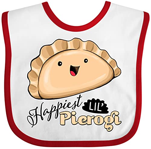 inktastic Happiest Lil' Pierogi Baby Bib