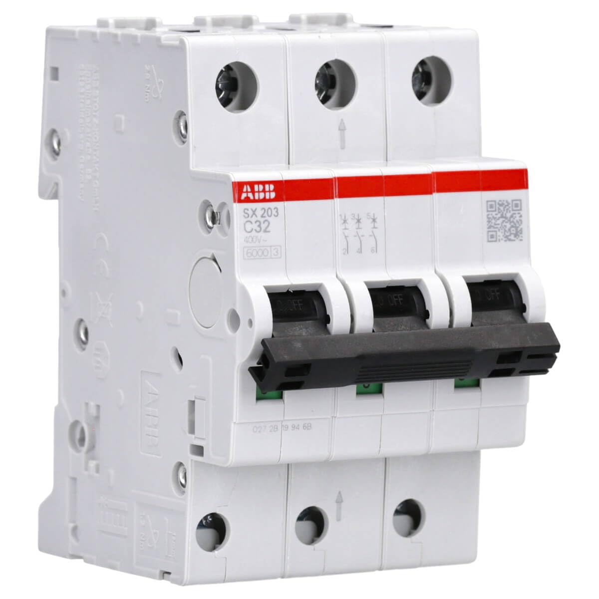 ABB SX203-C32 Sicherungsautomat FlexLine C-Charakteristik 6kA 32A 3P