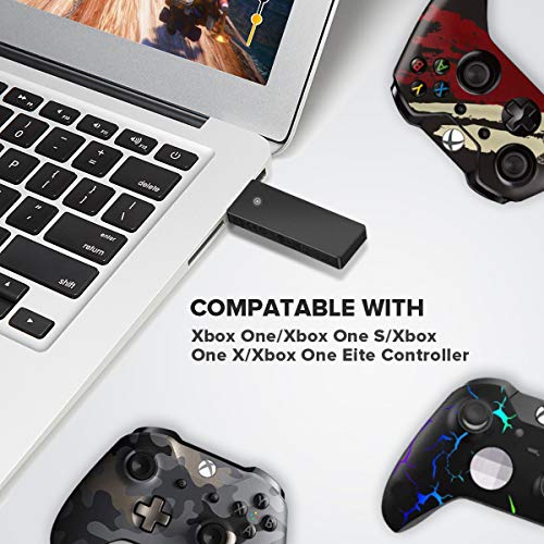 Wireless Adapter for Xbox One Controller Conpatible with Windows 10/8.1/8/7