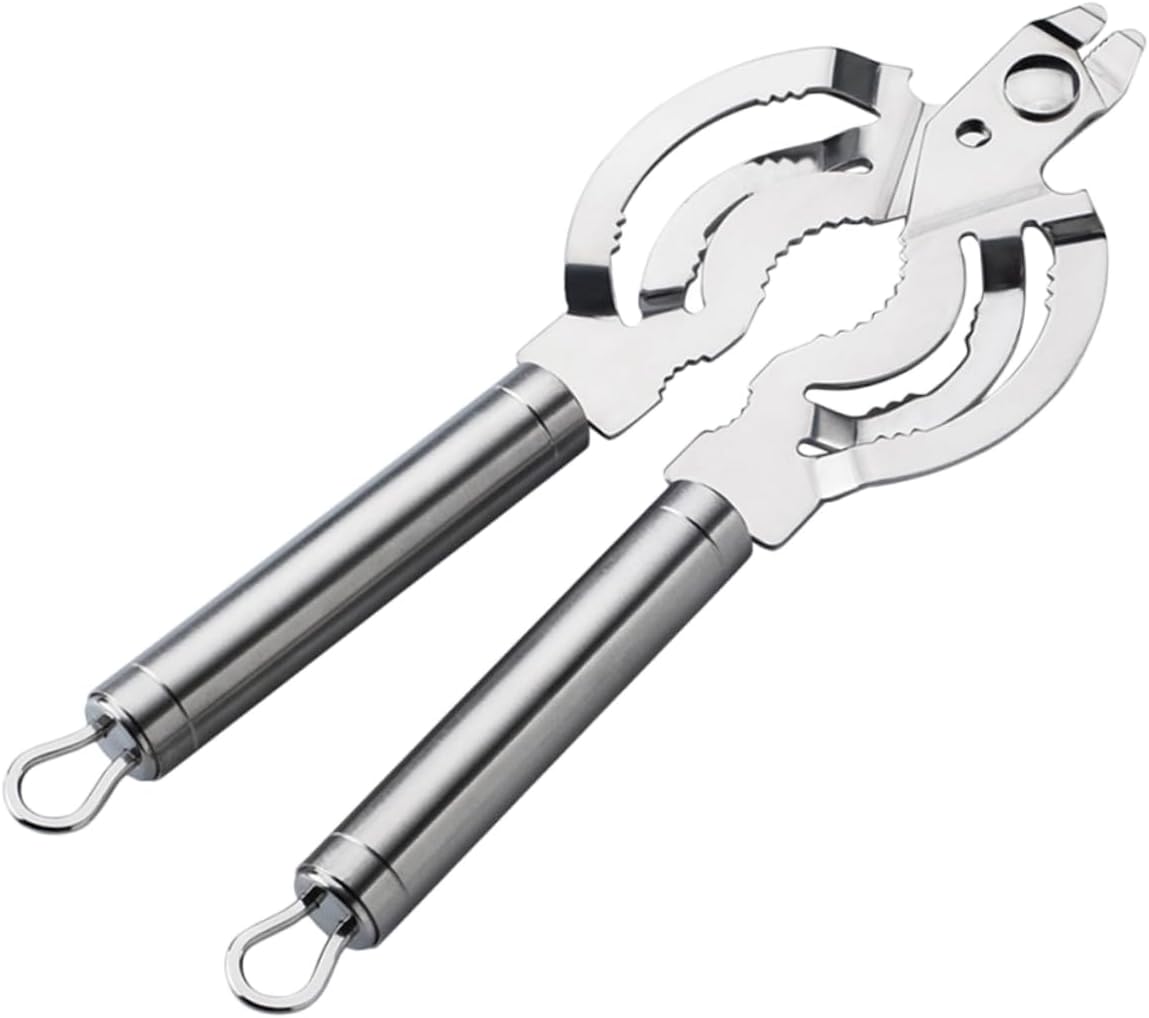 LABRIMP Stainless Steel Bottle Opener Cap Opener for Jars Bottles and Beer Lids Comfortable to Hold and Use