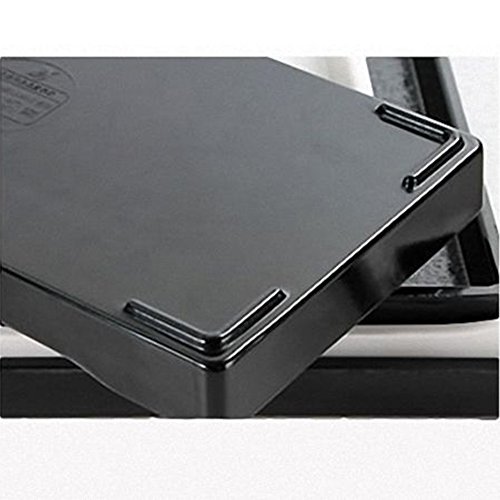 OMEM Reptile Bowl Large Food and Water Dish Also Fit for Bath (S, Black) - Image 5