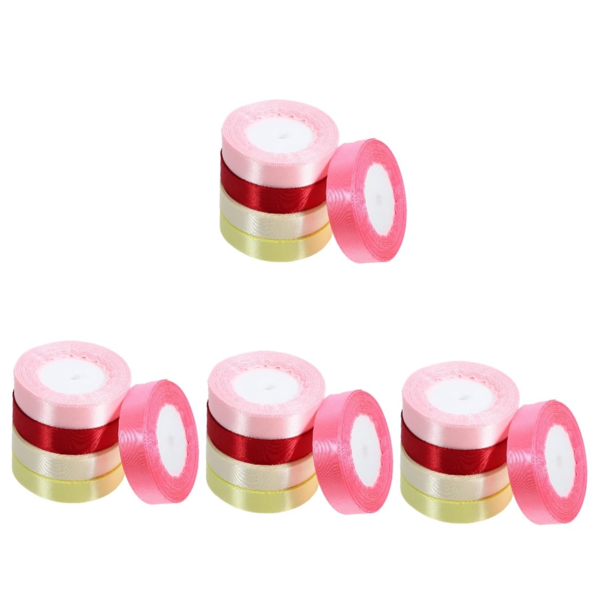 VILLCASE 20rollen Dekorative Geschenkband Farben Für Kreative Geschenkgestaltung Und Partydekoration