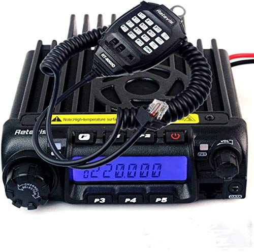 Retevis RT-9000D VHF Mobile Radio Transceiver 50 CTCSS 1024 DCS Car Mobile Radio
