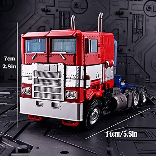 Airvfashion Deformation Action Figure Toys, Deformed Car Robot Toys, Alloy Deformation Portable Robot Toys Gift For Kids Girls Boys, A, #TOP6