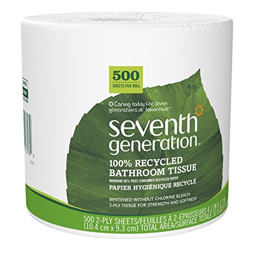 Seventh Generation 10732913137036 White Toilet Paper 2-Ply 100% Recycled Paper thumb #7