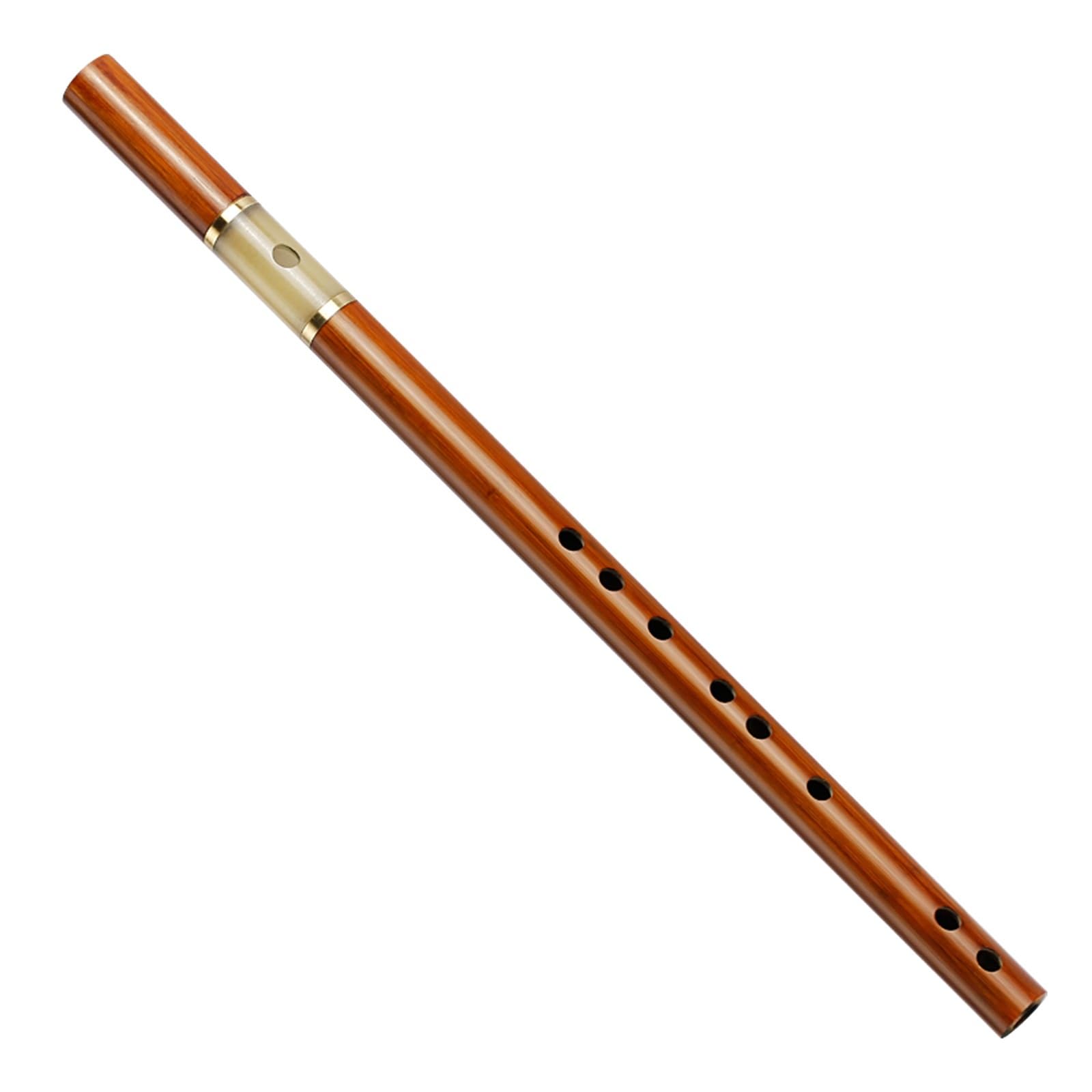 flauto di bambù Strumento piccolo flauto traverso flauto di bambù per principianti(E key)