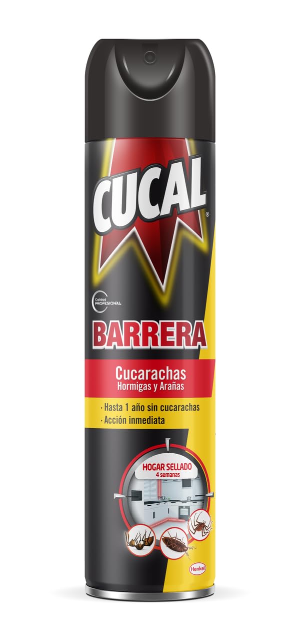 Cucal Barrera Cucarachas, Hormigas y Arañas, 400ml